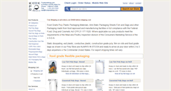 Desktop Screenshot of foodgradebag.com